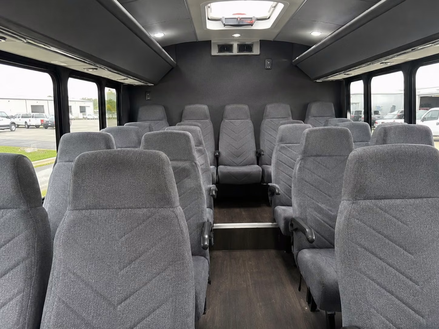 20 passenger minibus inside