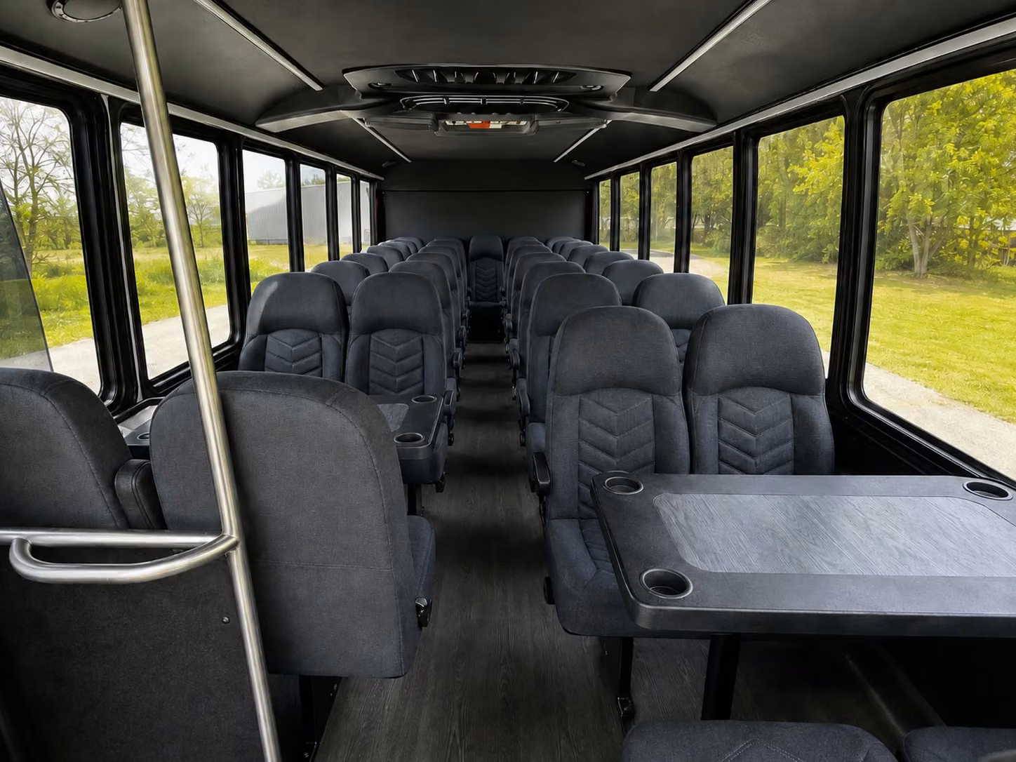 20 passenger minibus interior