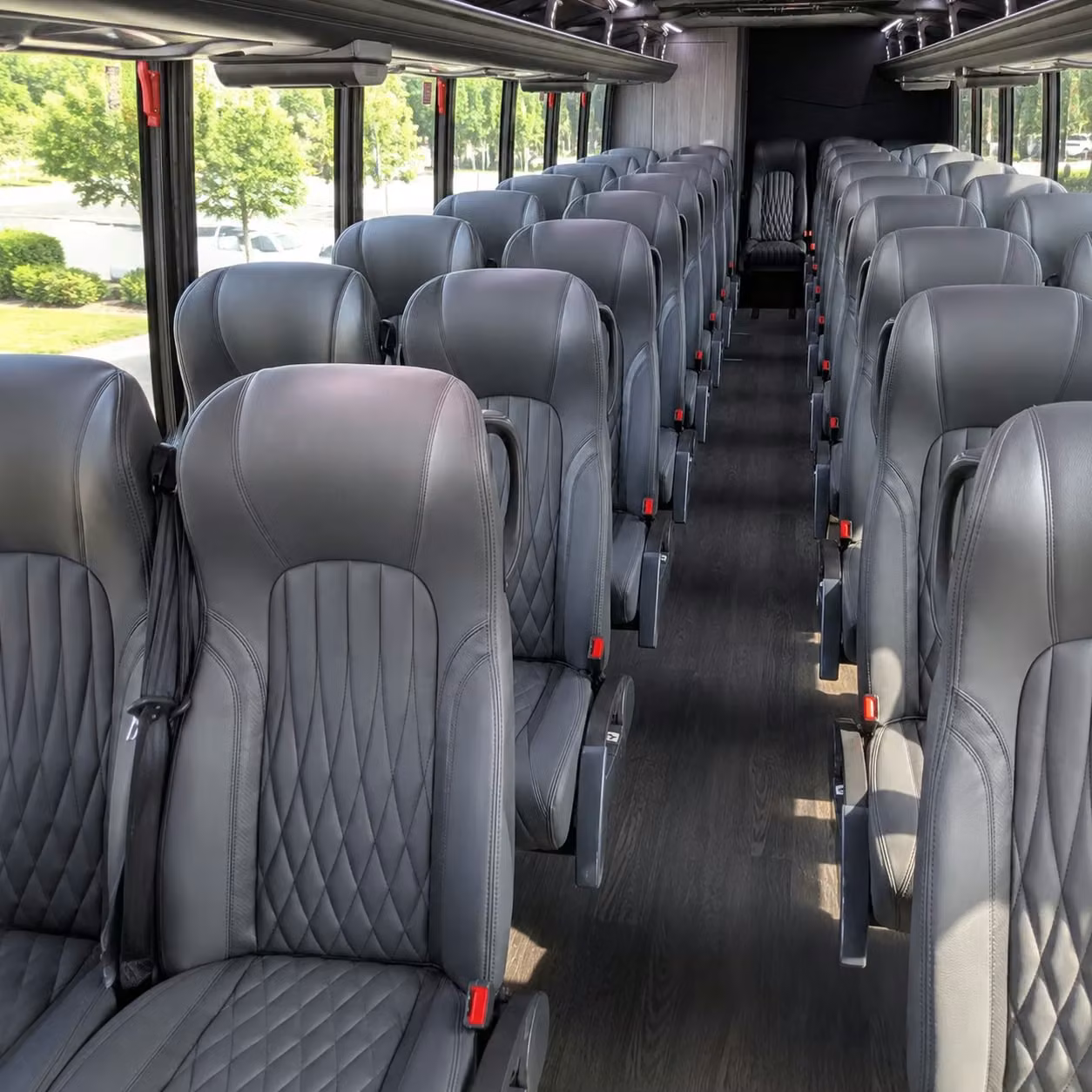35 passenger minibus interior