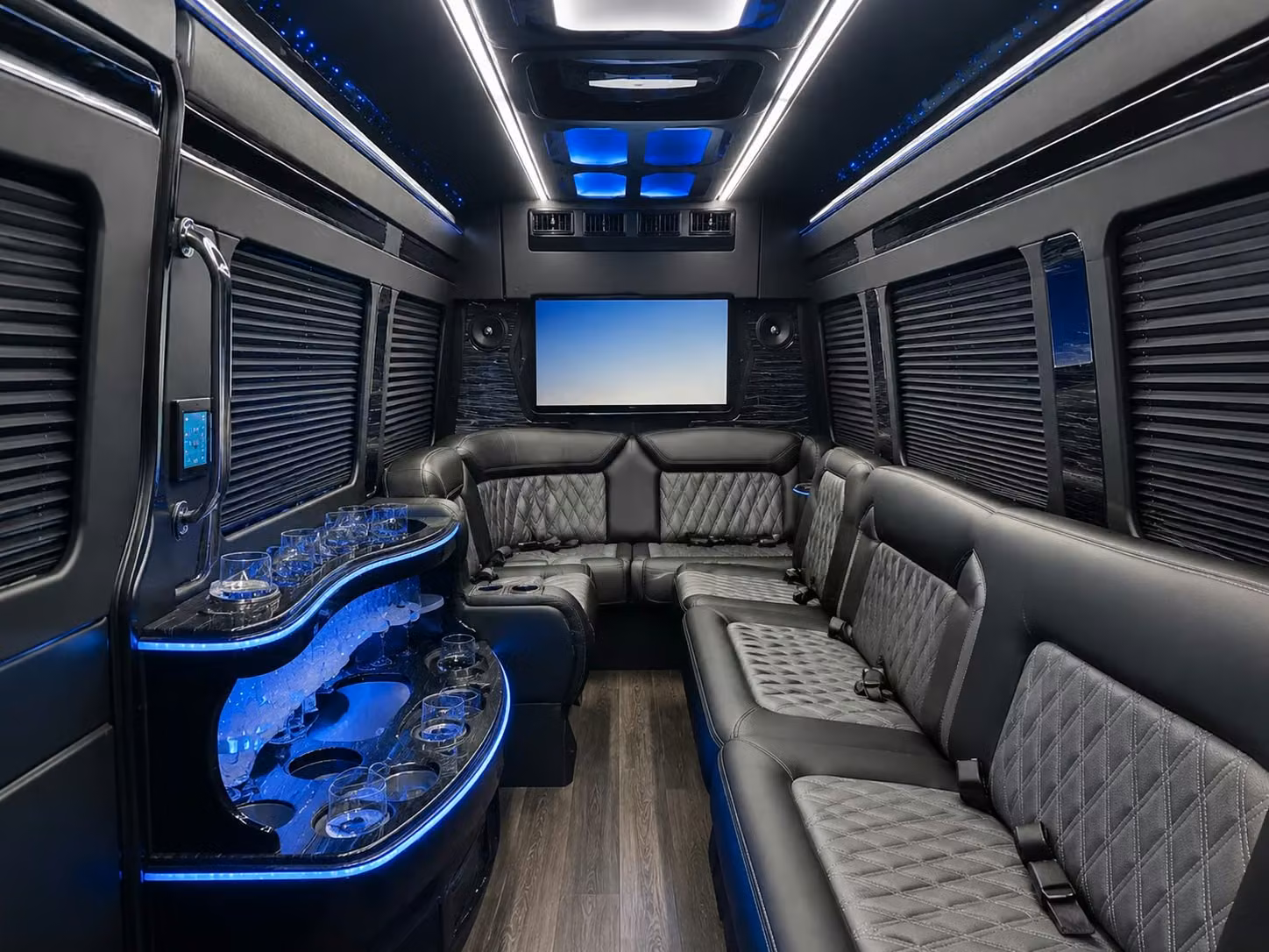 sprinter limousine inside